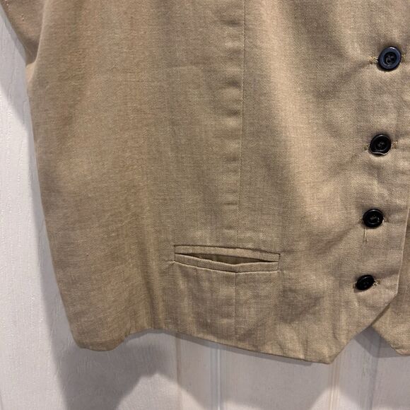 Wah Maker Vintage Collection Made‎ In The USA Cotton Vest XL - Picture 3 of 8